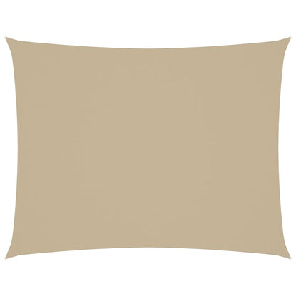 Sunshade Sail Oxford Fabric Rectangular 2x3.5 m Beige