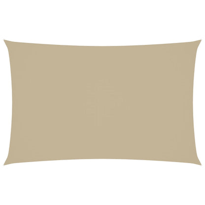 Sunshade Sail Oxford Fabric Rectangular 2x5 m Beige