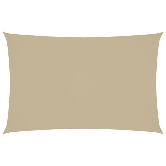 Sunshade Sail Oxford Fabric Rectangular 2x5 m Beige