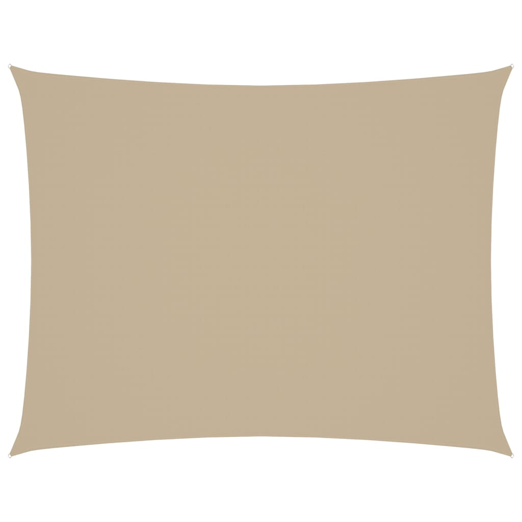 Sunshade Sail Oxford Fabric Rectangular 2.5x3.5 m Beige