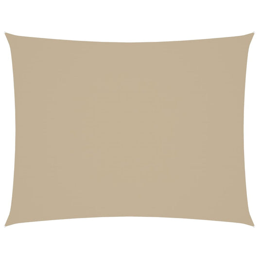 Sunshade Sail Oxford Fabric Rectangular 2.5x3.5 m Beige