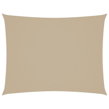 Sunshade Sail Oxford Fabric Rectangular 3x4 m Beige
