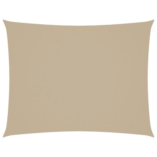 Sunshade Sail Oxford Fabric Rectangular 3x4 m Beige