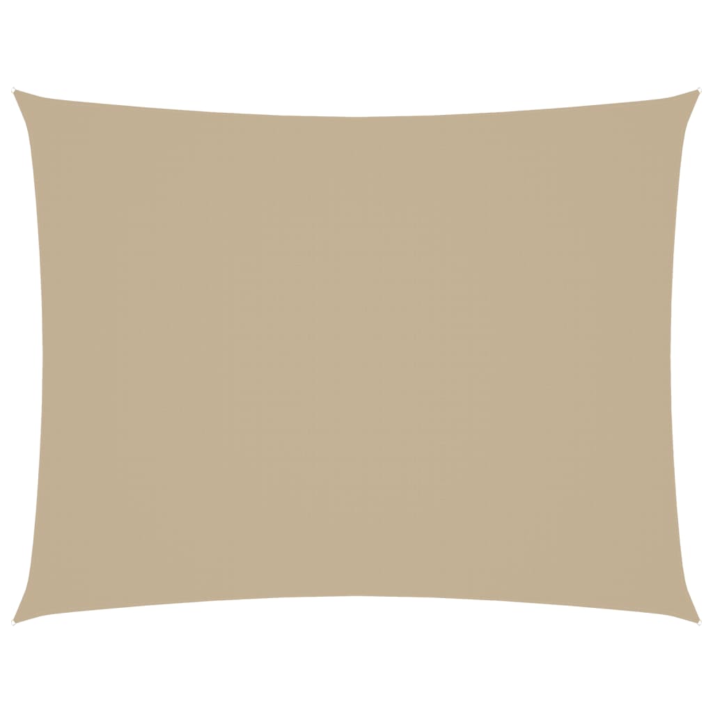 Sunshade Sail Oxford Fabric Rectangular 3.5x5 m Beige