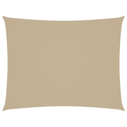 Sunshade Sail Oxford Fabric Rectangular 3.5x5 m Beige