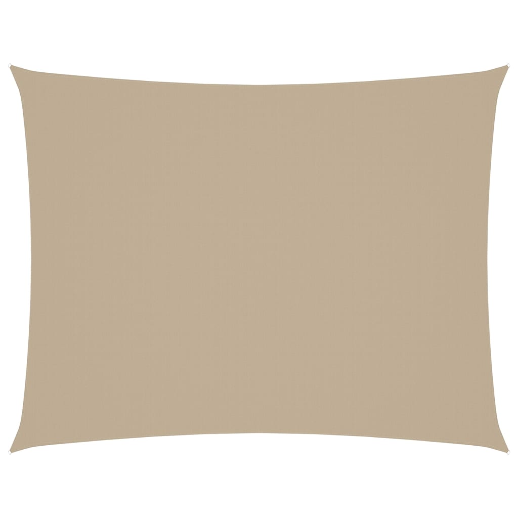 Sunshade Sail Oxford Fabric Rectangular 5x6 m Beige