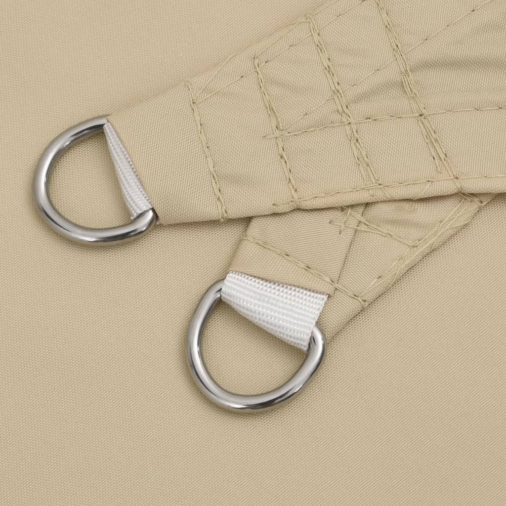Sunshade Sail Oxford Fabric Rectangular 5x6 m Beige