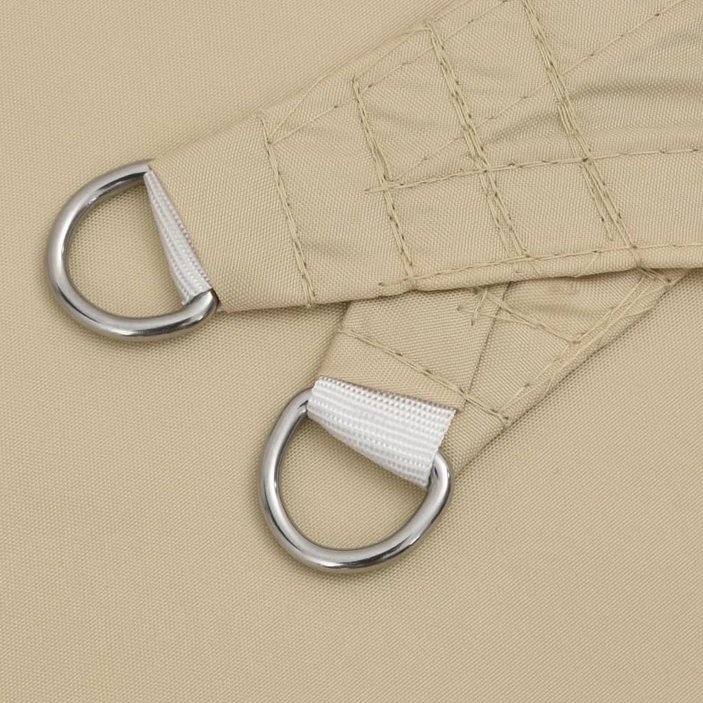 Sunshade Sail Oxford Fabric Rectangular 5x7 m Beige