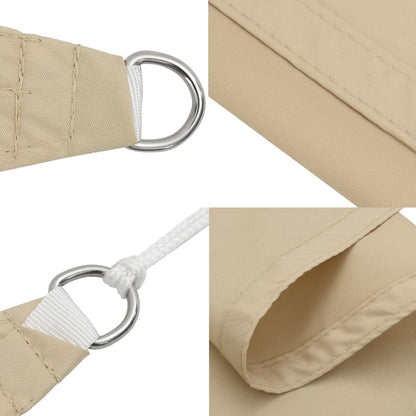 Sunshade Sail Oxford Fabric Rectangular 5x7 m Beige