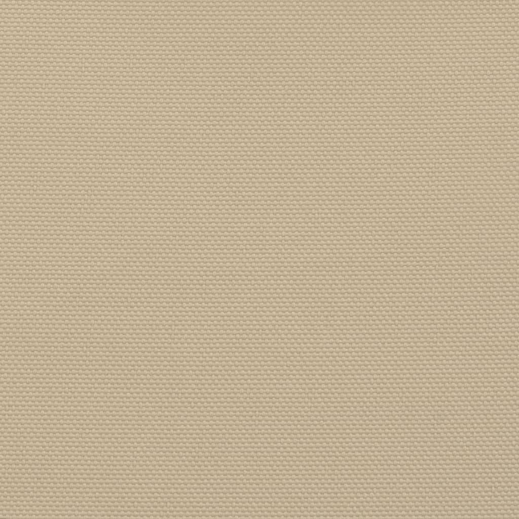 Sunshade Sail Oxford Fabric Triangular 6x6x6 m Beige