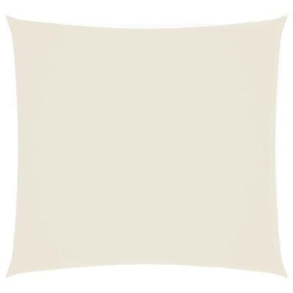 Sunshade Sail Oxford Fabric Square 2.5x2.5 m Cream