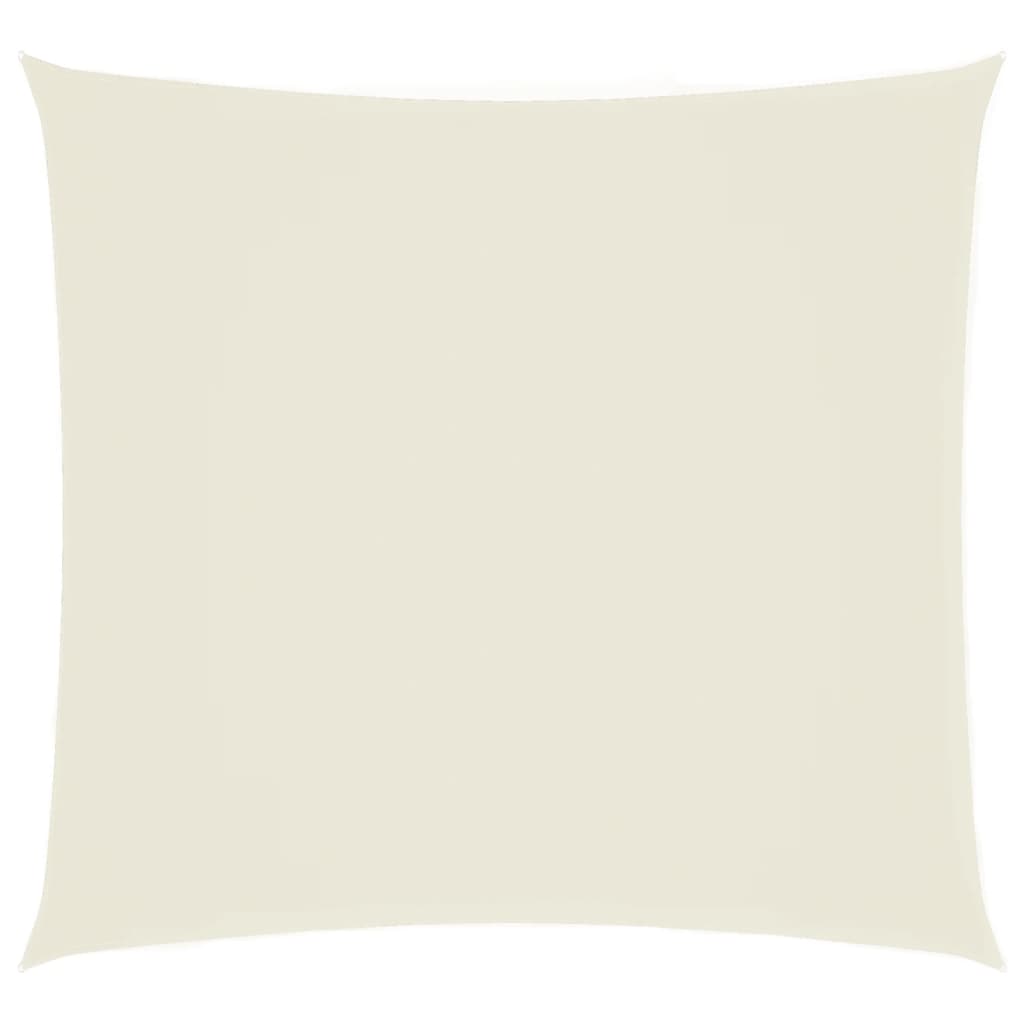 Sunshade Sail Oxford Fabric Square 4x4 m Cream