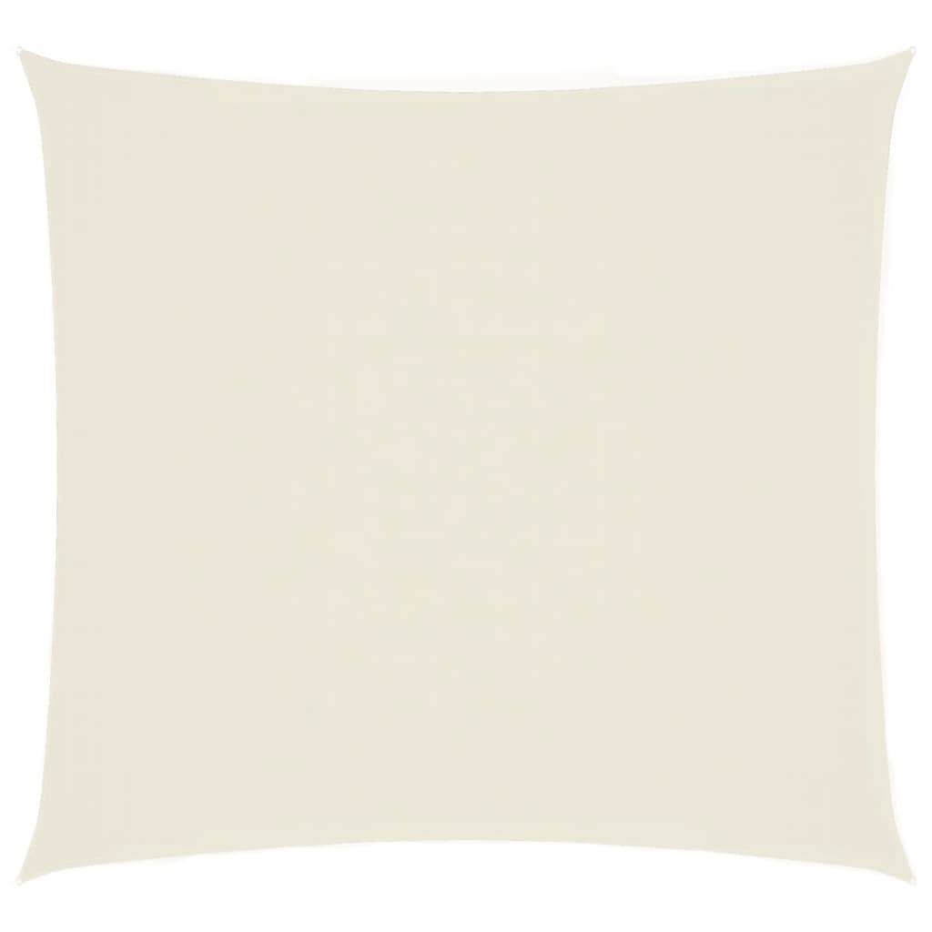 Sunshade Sail Oxford Fabric Square 4.5x4.5 m Cream