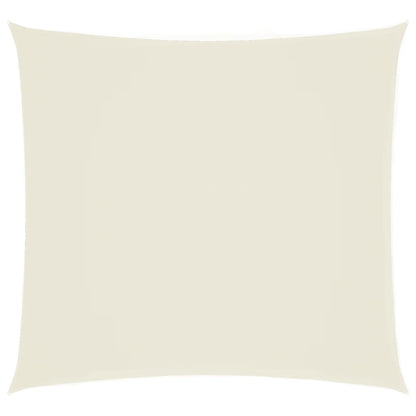 135198 vidaXL Sunshade Sail Oxford Fabric Square 7x7 m Cream