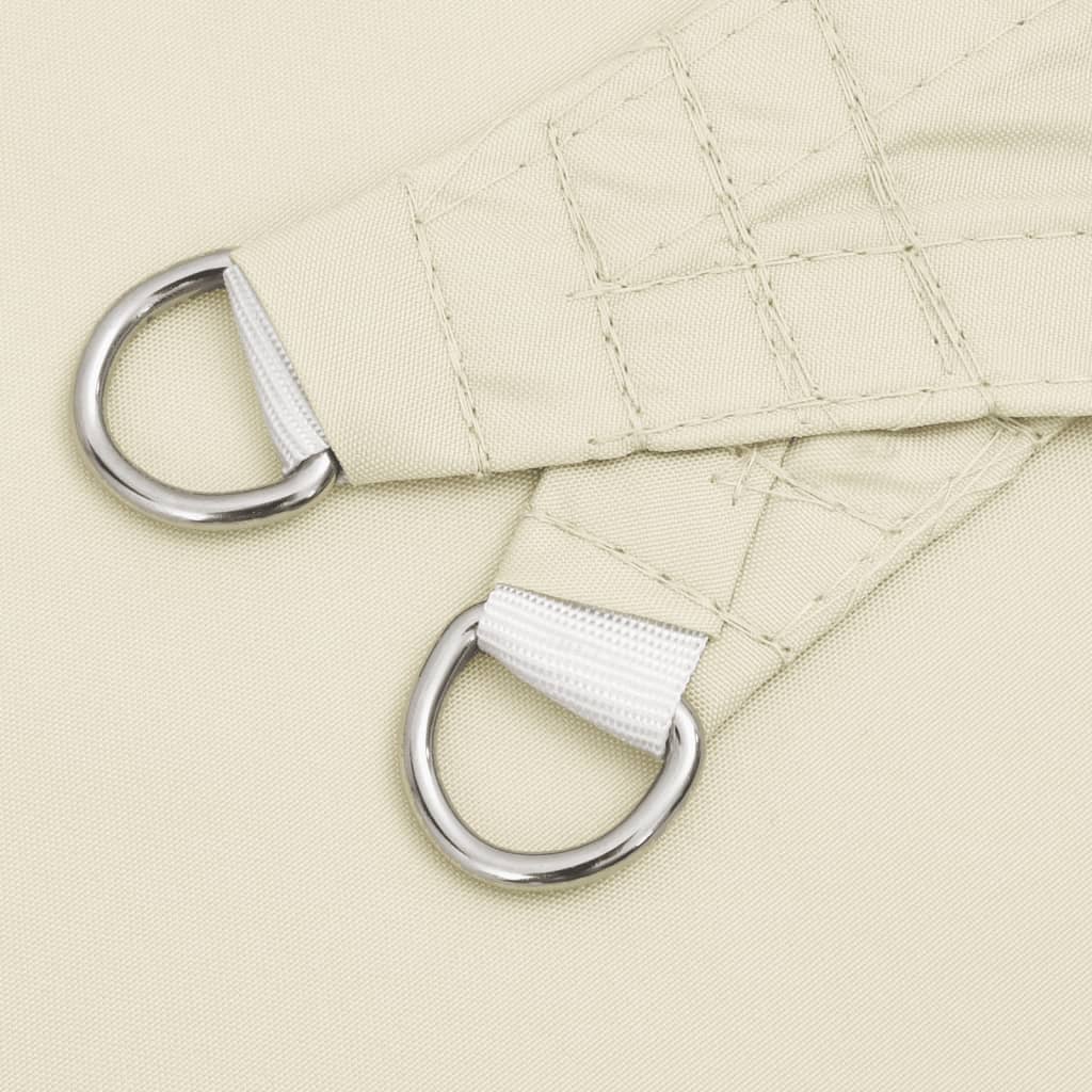 Sunshade Sail Oxford Fabric Square 7x7 m Cream