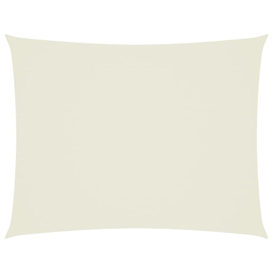 Sunshade Sail Oxford Fabric Rectangular 3x4 m Cream