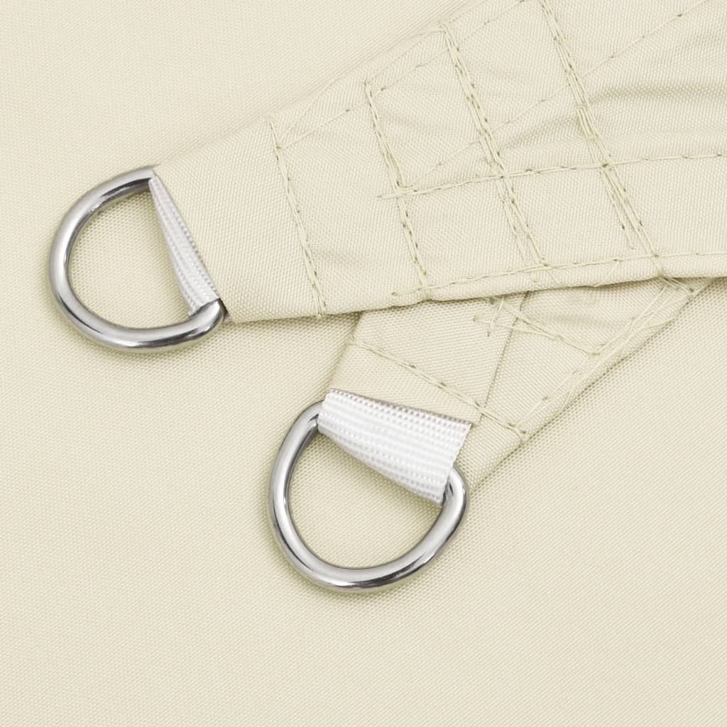 Sunshade Sail Oxford Fabric Rectangular 3x4 m Cream