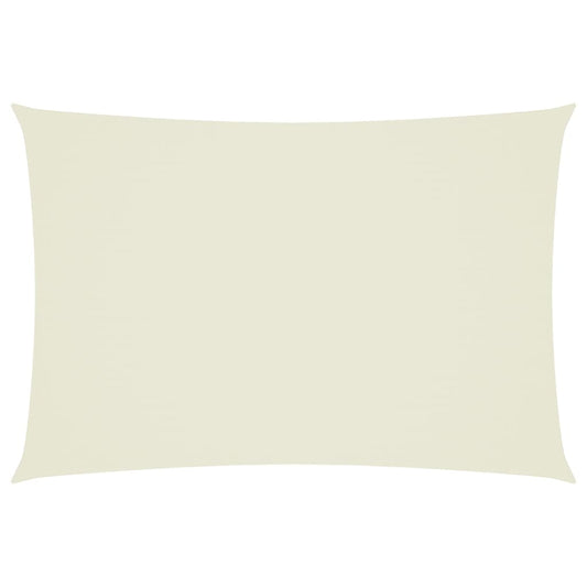 Sunshade Sail Oxford Fabric Rectangular 3x5 m Cream
