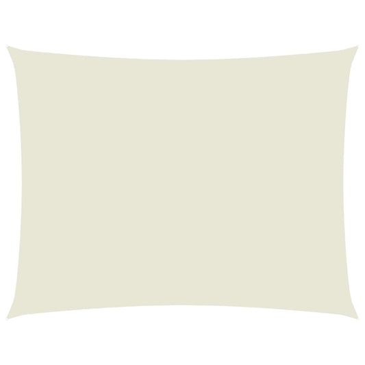 Sunshade Sail Oxford Fabric Rectangular 3.5x4.5 m Cream