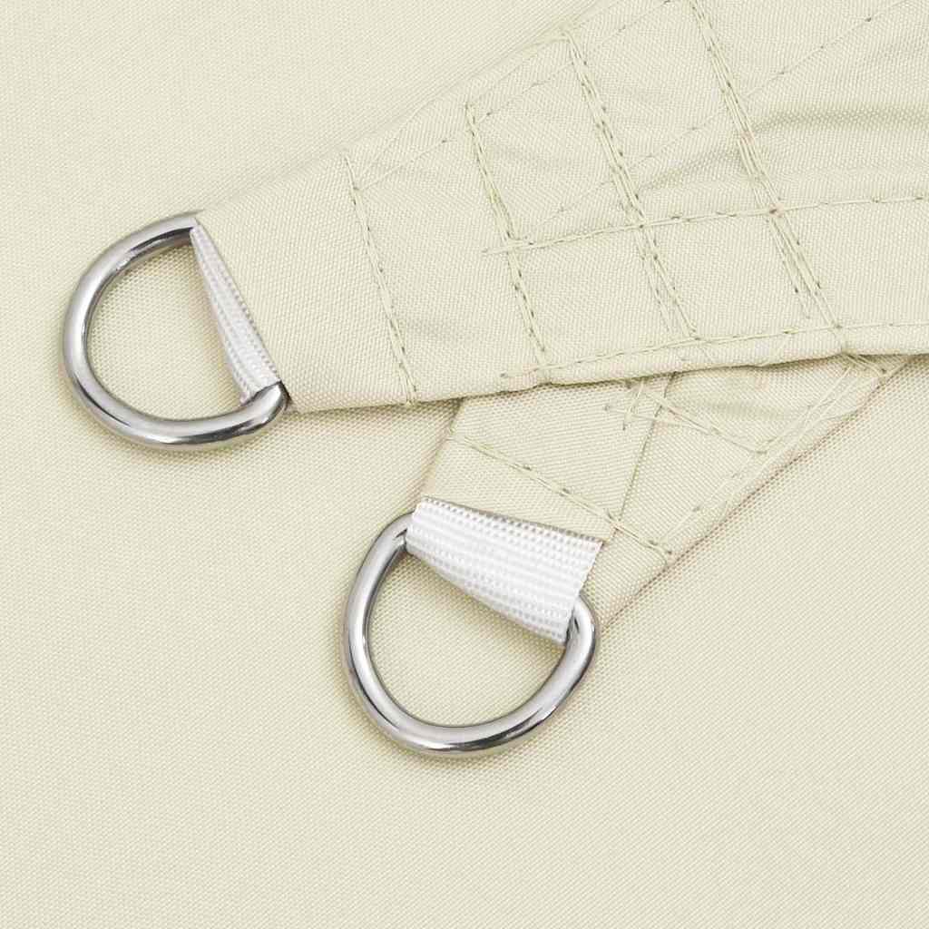 135215 vidaXL Sunshade Sail Oxford Fabric Rectangular 3,5x5 m Cream