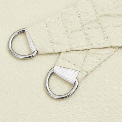 135215 vidaXL Sunshade Sail Oxford Fabric Rectangular 3,5x5 m Cream