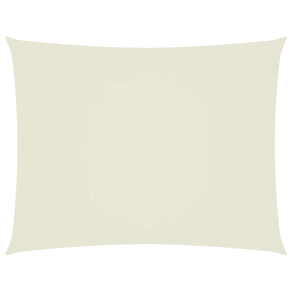 Sunshade Sail Oxford Fabric Rectangular 5x6 m Cream