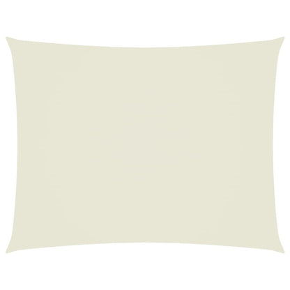 Sunshade Sail Oxford Fabric Rectangular 5x7 m Cream