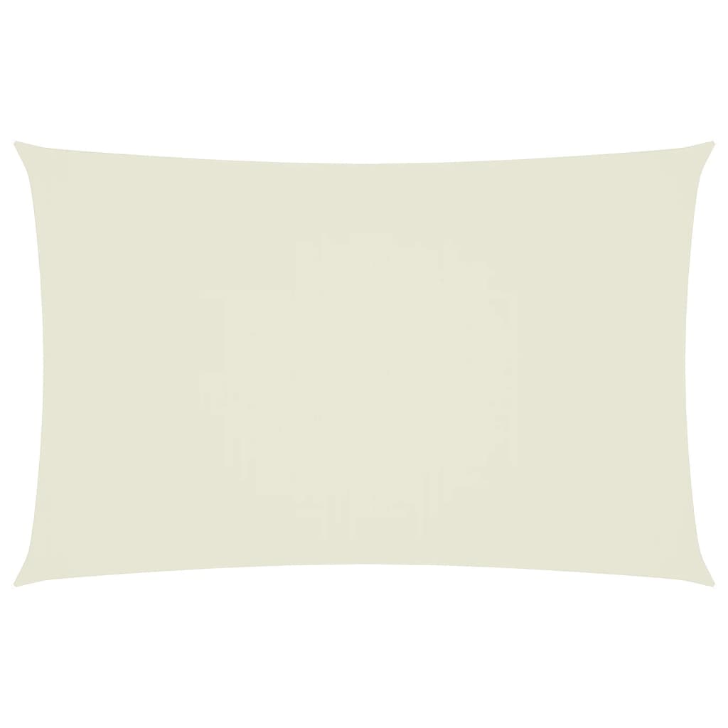 Sunshade Sail Oxford Fabric Rectangular 5x8 m Cream