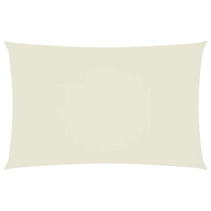 Sunshade Sail Oxford Fabric Rectangular 5x8 m Cream