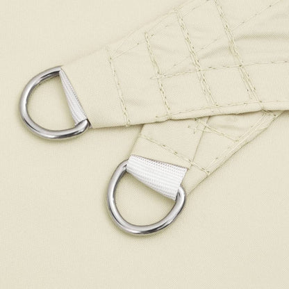 Sunshade Sail Oxford Fabric Rectangular 5x8 m Cream