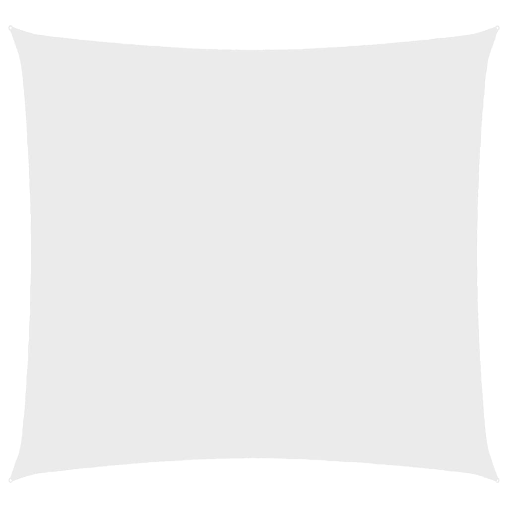 Sunshade Sail Oxford Fabric Square 2.5x2.5 m White
