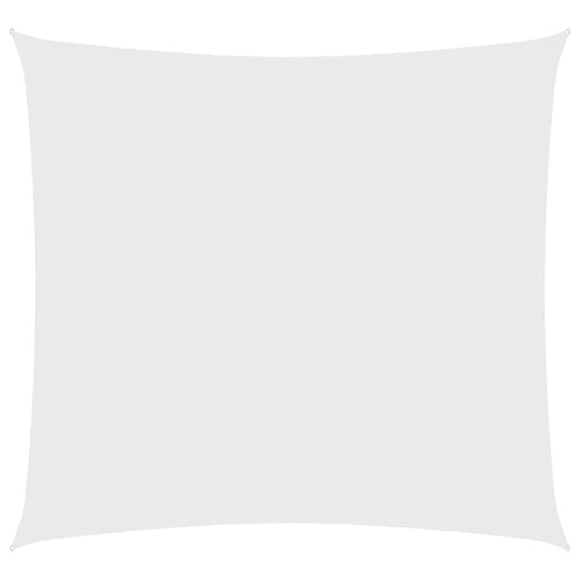 Sunshade Sail Oxford Fabric Square 4x4 m White