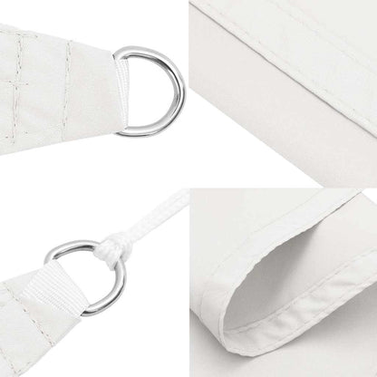 135250 vidaXL Sunshade Sail Oxford Fabric Square 4,5x4,5 m White