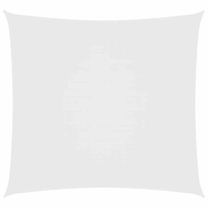 Sunshade Sail Oxford Fabric Square 6x6 m White
