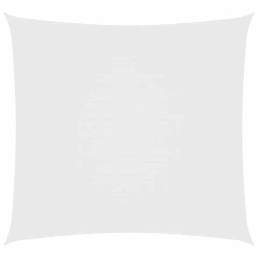 Sunshade Sail Oxford Fabric Square 6x6 m White