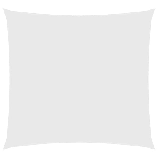 135252 vidaXL Sunshade Sail Oxford Fabric Square 6x6 m White