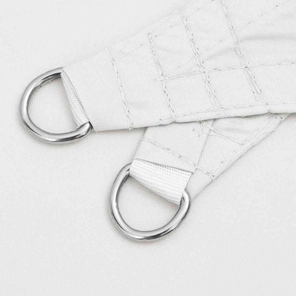 Sunshade Sail Oxford Fabric Square 6x6 m White