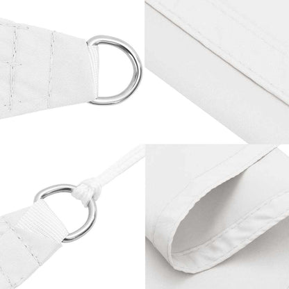 Sunshade Sail Oxford Fabric Square 6x6 m White
