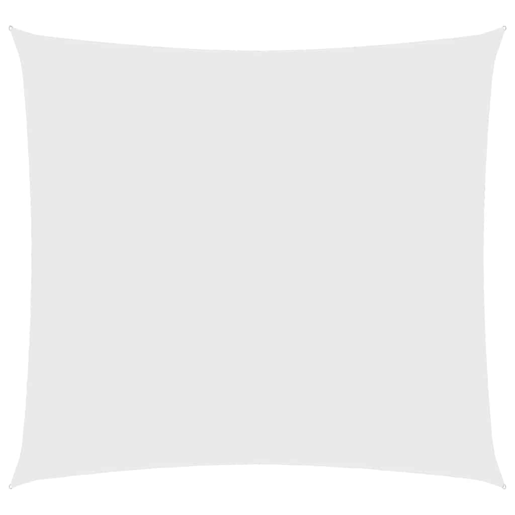 135253 vidaXL Sunshade Sail Oxford Fabric Square 7x7 m White