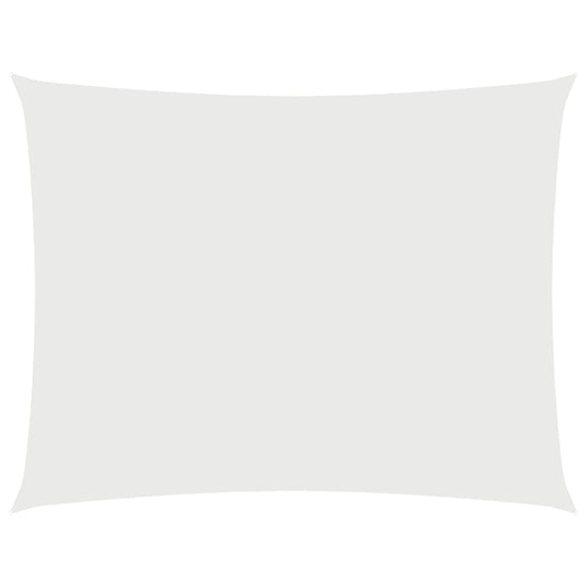 Sunshade Sail Oxford Fabric Rectangular 2x3.5 m White