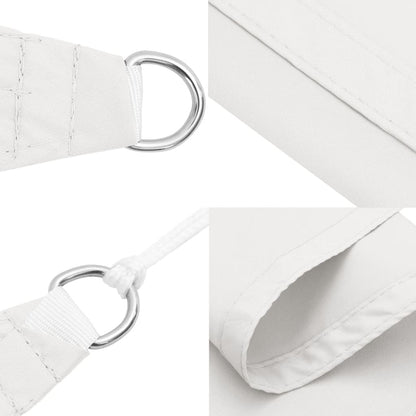 Sunshade Sail Oxford Fabric Rectangular 2x4 m White