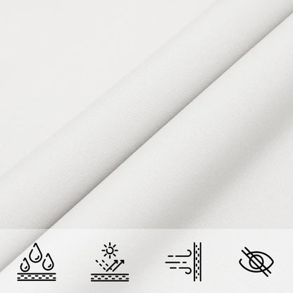 Sunshade Sail Oxford Fabric Triangular 3.6x3.6x3.6 m White