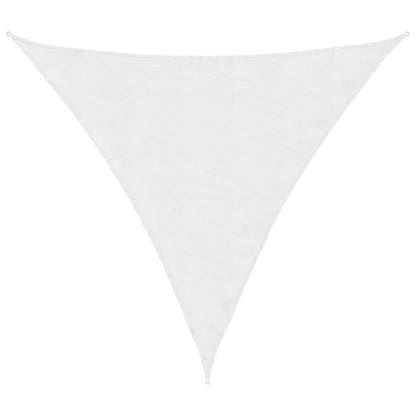 Sunshade Sail Oxford Fabric Triangular 5x5x5 m White
