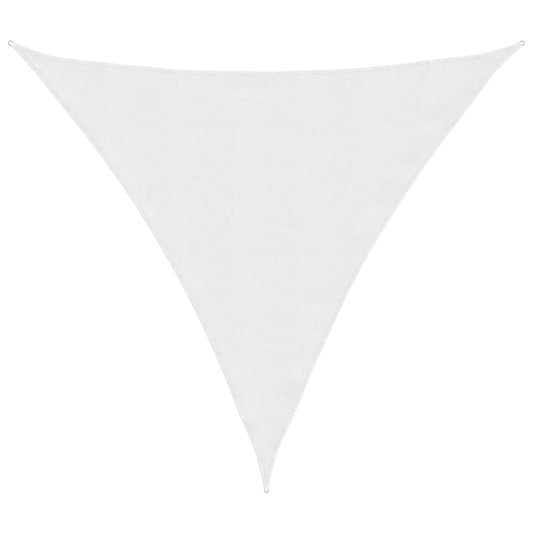 Sunshade Sail Oxford Fabric Triangular 5x5x5 m White