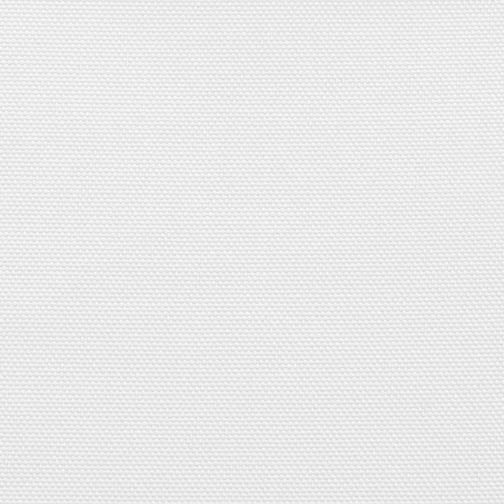 Sunshade Sail Oxford Fabric Triangular 5x7x7 m White