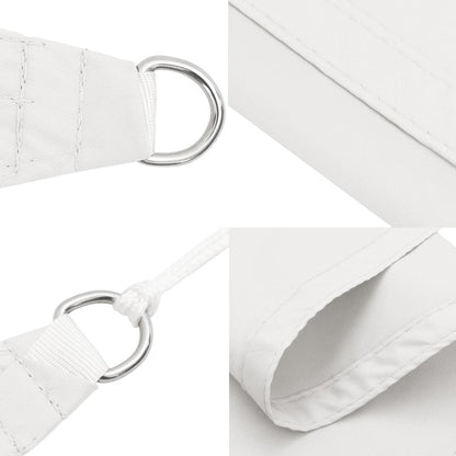 Sunshade Sail Oxford Fabric Triangular 5x5x6 m White