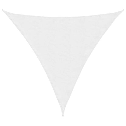 Sunshade Sail Oxford Fabric Triangular 6x6x6 m White