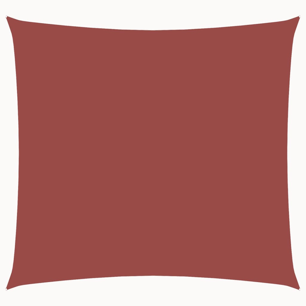 Sunshade Sail Oxford Fabric Square 7x7 m Terracotta