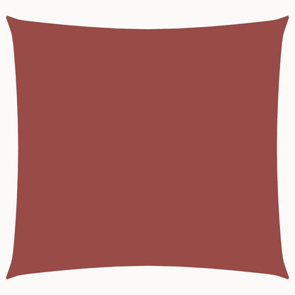 Sunshade Sail Oxford Fabric Square 7x7 m Terracotta