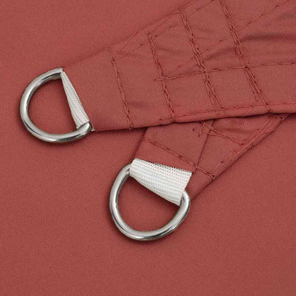 135363 vidaXL Sunshade Sail Oxford Fabric Square 7x7 m Terracotta